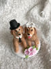 Picture of Dog Wedding Cake Topper, Golden Retriever Wedding Topper