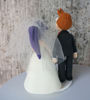 Picture of The Futurama Wedding Cake Topper, Fry & Leela wedding topper
