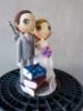 Picture of The Lord of the Rings Wedding Cake Topper, Fantasy wedding cake topper