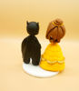 Picture of Belle and Batman Wedding Cake Topper