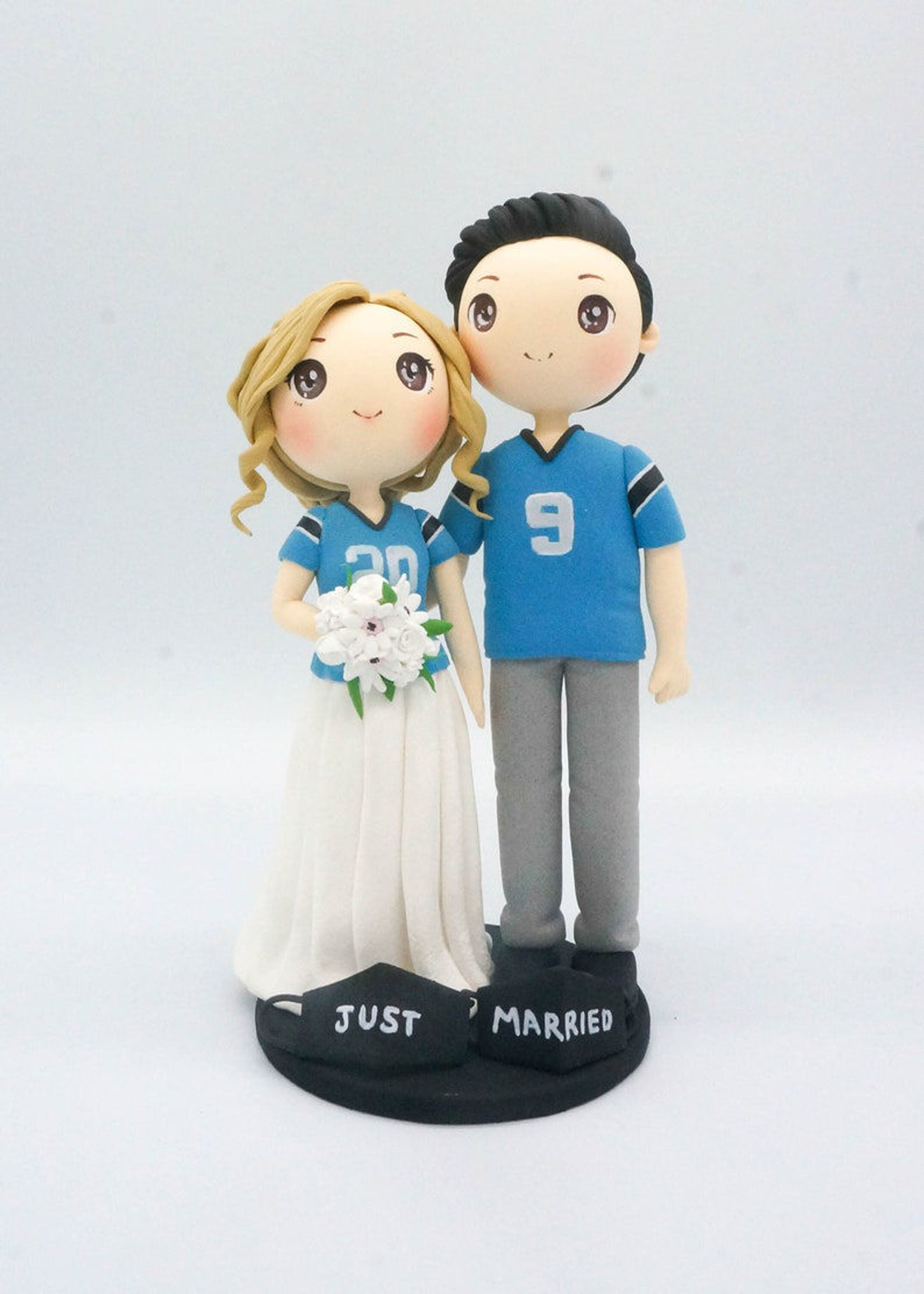 Picture of Jersey Wedding Cake Topper, Sport Fan Wedding Decoration