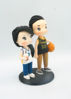 Picture of Basketball and Bubble Tea Wedding Cake Topper