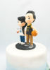 Picture of Basketball and Bubble Tea Wedding Cake Topper