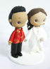 Picture of Custom wedding cake topper, Japanese and Chinese Wedding Cake Topper