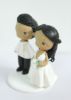 Picture of Barong wedding cake topper bride & groom, Filipino wedding topper