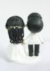 Picture of Barong wedding cake topper bride & groom, Filipino wedding topper