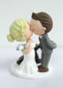 Picture of Guitarist Bride and Groom Wedding Cake Topper