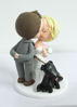 Picture of Guitarist Bride and Groom Wedding Cake Topper