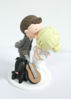 Picture of Guitarist Bride and Groom Wedding Cake Topper