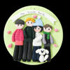 Picture of Family Christmas ornament personalized, Custom Christmas Ornament