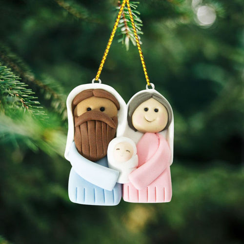 Picture of Christmas Nativity Ornament, Family Christmas Ornament