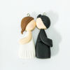 Picture of Bride & Groom Ornament Personalized, Our First Christmas Ornament