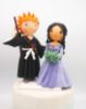 Picture of Jasmine Princess and Ichigo wedding cake topper, Anime Character  Groom and princess Wedding Cake Topper