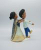 Picture of Bride Chasing Groom Wedding Cake Topper, Indian wedding cake topper