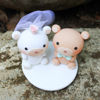 Picture of Polar and Brown Bear Wedding Cake Topper