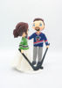 Picture of Hockey sport wedding cake topper