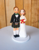 Picture of Funny wedding cake topper, Pinch love wedding cake topper - CLEARANCE