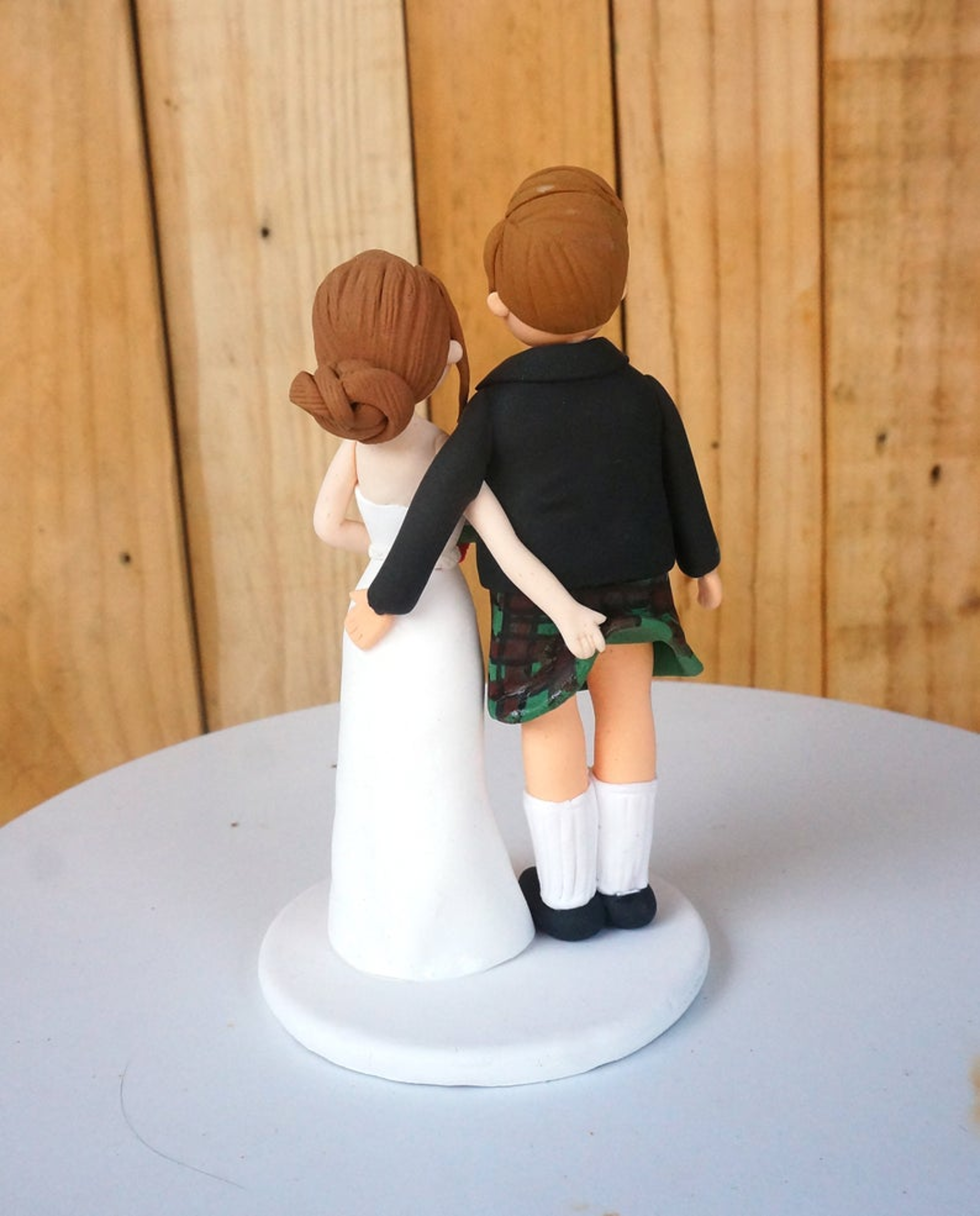 Picture of Funny wedding cake topper, Pinch love wedding cake topper - CLEARANCE