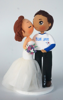 Picture of Toronto Blue Jays wedding cake topper - CLEARANCE
