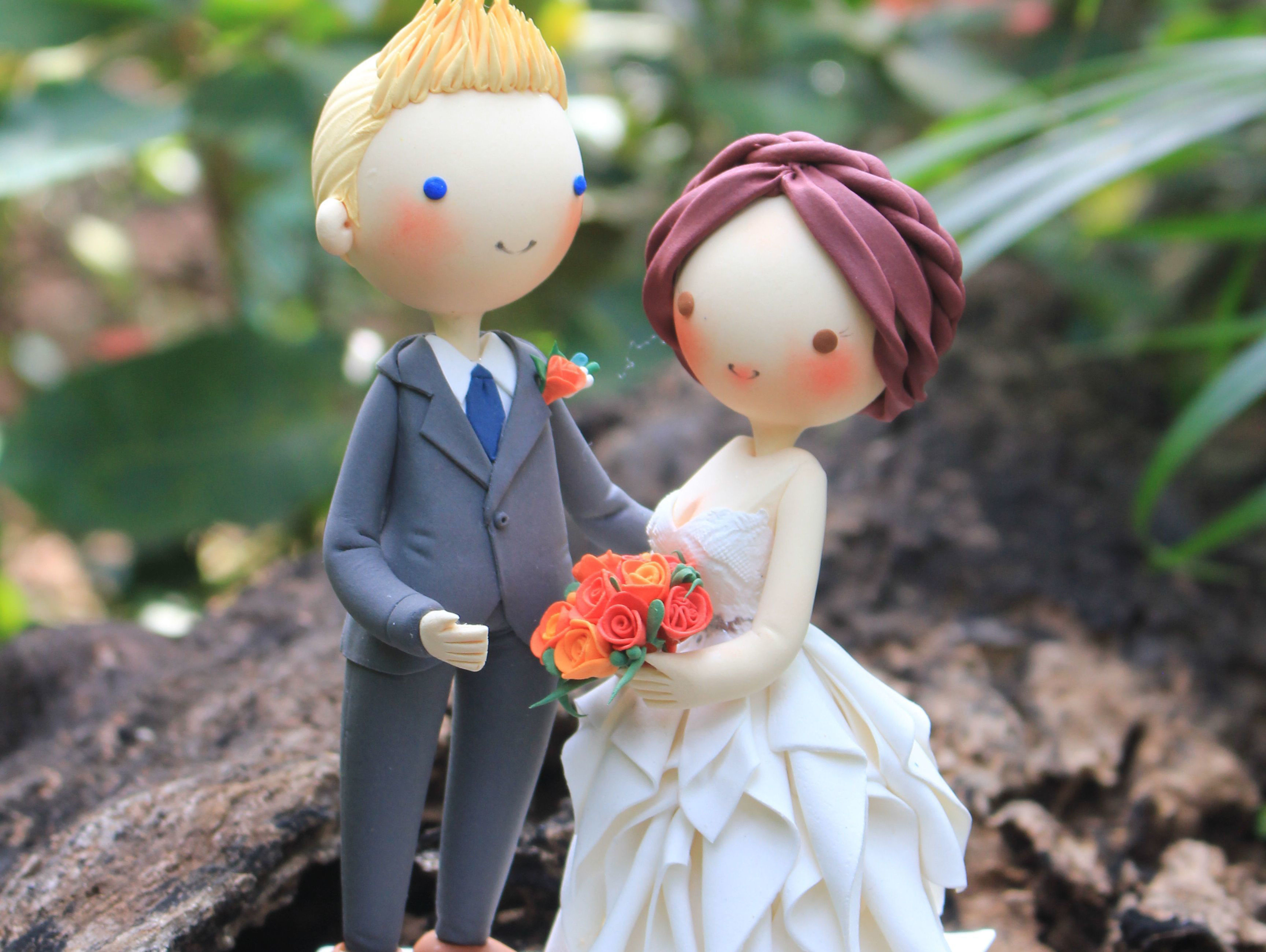 Picture of Love Wedding Cake Topper - CLEARANCE