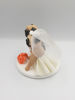 Picture of Pug wedding cake topper, Dog Bride and Groom Wedding Cake Topper - CLEARANCE