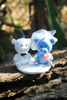 Picture of Teddy Bear Wedding Cake Topper - CLEARANCE