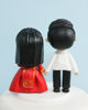 Picture of Chinese and Barong wedding cake topper, Filipino and Chinese wedding topper