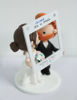 Picture of OK Cupid wedding cake topper, Dating online cake topper