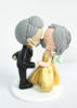 Picture of Gold Anniversary cake topper