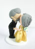 Picture of Gold Anniversary cake topper