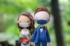 Picture of Classy wedding cake topper