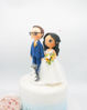 Picture of Wedding cake topper with cat