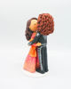Picture of Mexico & Indian lesbian wedding cake topper, Bride & Bride cake topper