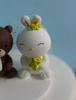 Picture of Teddy Bear and Bunny Wedding Cake Topper