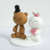 Picture of Bear and Bunny Wedding Cake Topper