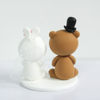 Picture of Bear and Bunny Wedding Cake Topper