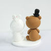 Picture of Bear and Bunny Wedding Cake Topper