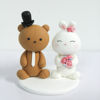 Picture of Bear and Bunny Wedding Cake Topper