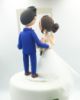 Picture of Online Dating Wedding Cake Topper, Tinder bride & groom topper