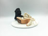 Picture of Sandals wedding cake topper, Unique wedding keepsake for bride & groom