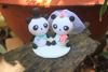 Picture of Panda wedding cake Topper