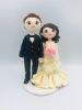 Picture of Personalized bride and groom wedding cake topper