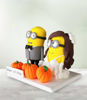 Picture of Minions wedding cake topper, Halloween wedding theme