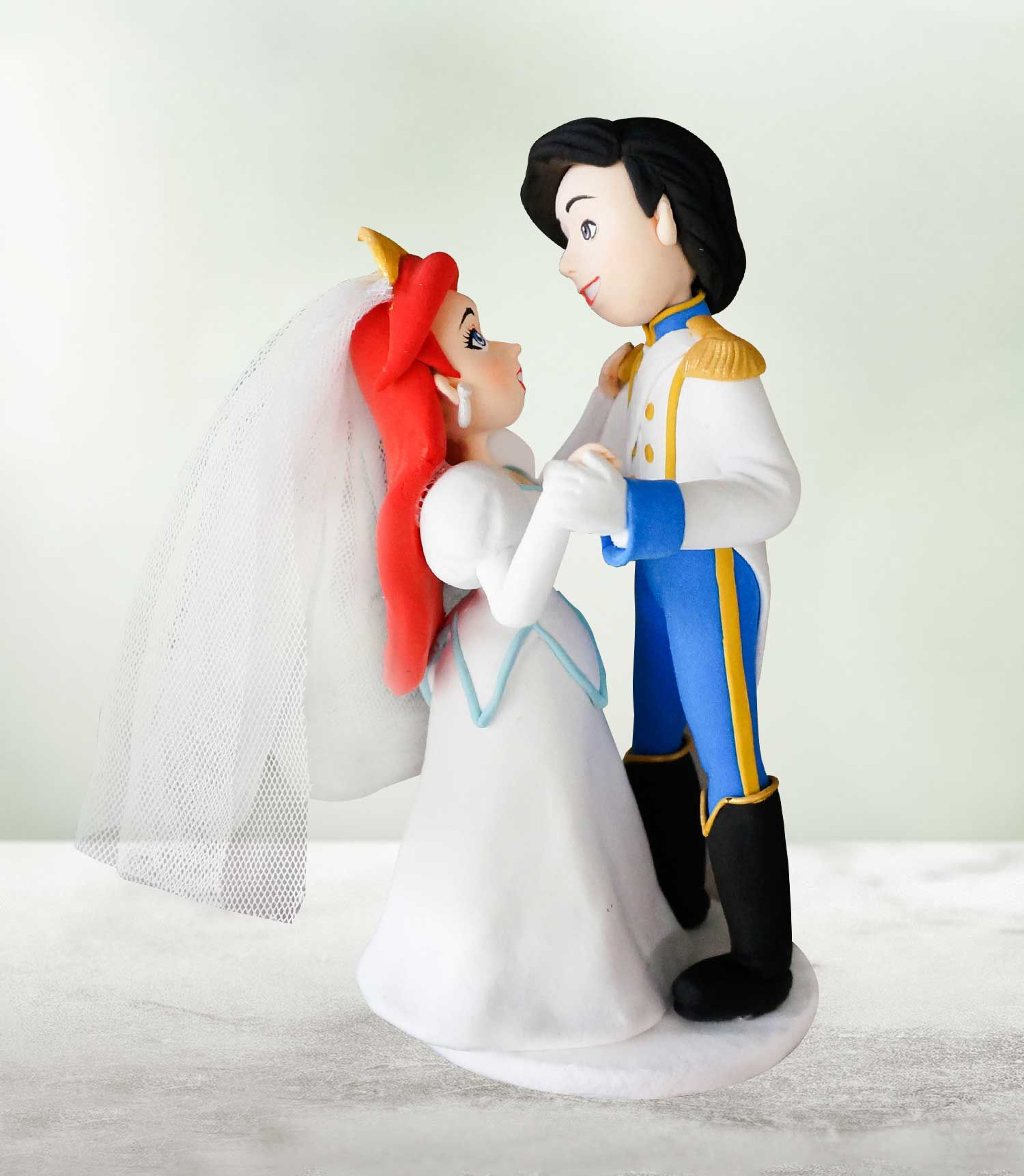 Picture of Ariel wedding cake topper, Disney princess inspire wedding