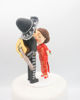 Picture of Chinese and Mexican wedding cake topper, Guitarist wedding cake cake topper