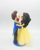 Picture of Beauty and the beast wedding cake topper, Disney wedding dance topper