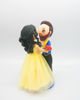 Picture of Beauty and the beast wedding cake topper, Disney wedding dance topper