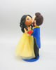 Picture of Beauty and the beast wedding cake topper, Disney wedding dance topper