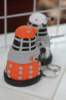 Picture of Daleks wedding cake toppers