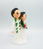 Picture of Hawaii wedding cake topper, Aloha wedding cake topper